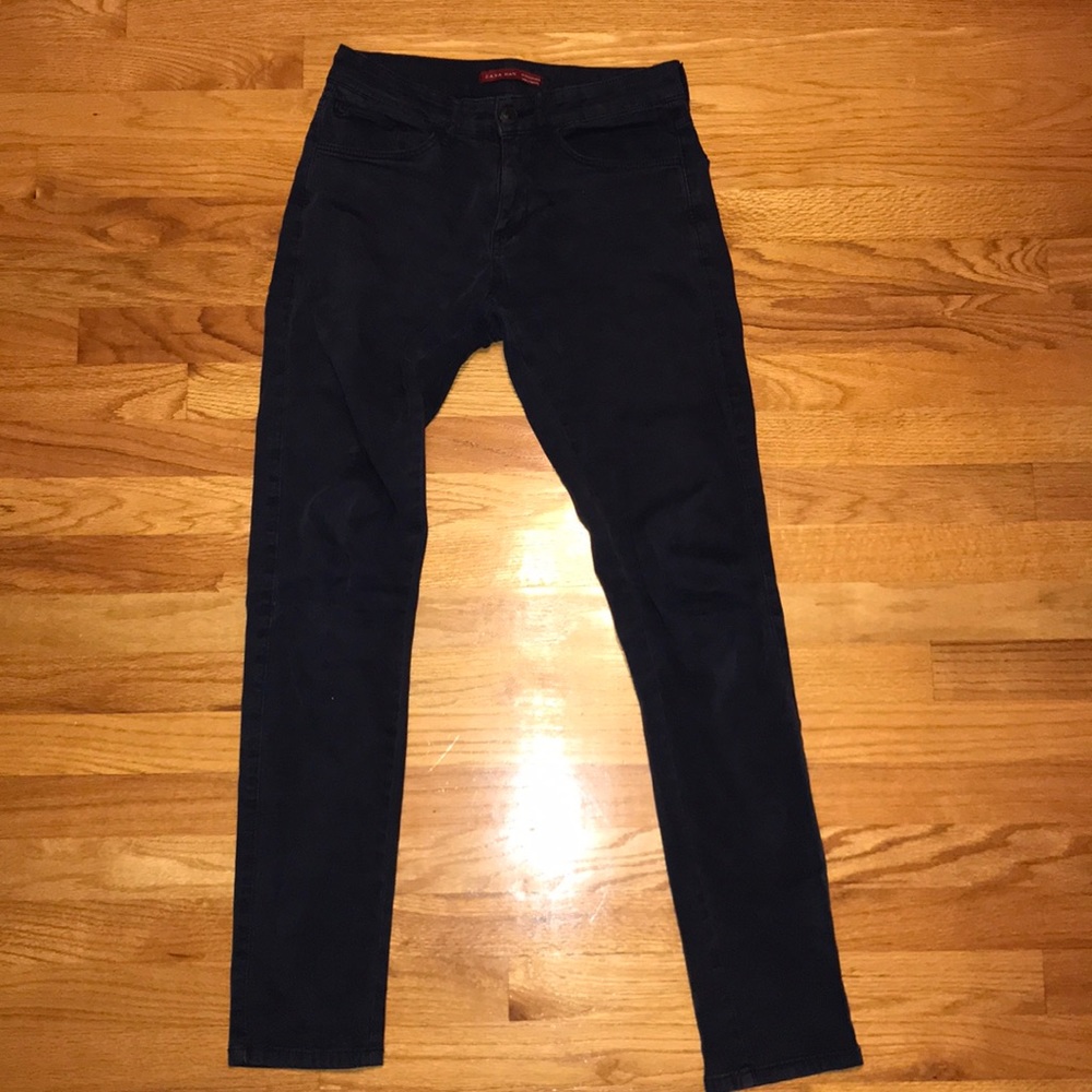 Zara Navy Chinos